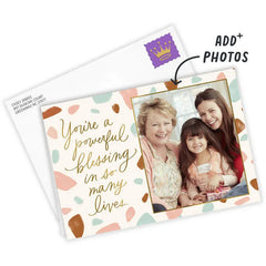 Personalized You’re a Blessing Photo Card