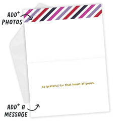Personalized You Brighten Up My Life Love Photo Card