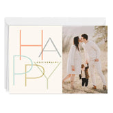 Personalized Always There for Each Other Anniversary Photo Card