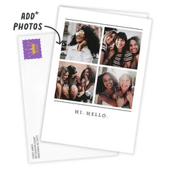 Personalized Create Your Own Photo Collage Photo Card