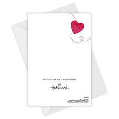 Wishes Here to There Custom Valentine’s Day Card