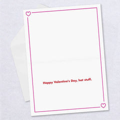 Personalized Exclamation Hearts Love Photo Card