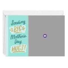 Personalized Sending Hugs Mother's Day Photo Card