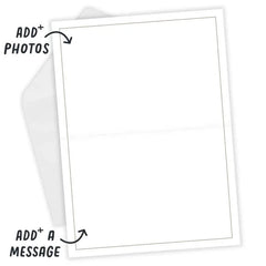 Personalized Heart-Shaped Photo Collage Photo Card