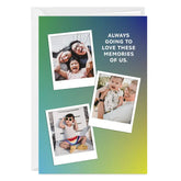 Personalized Photo Collage Blank Photo Card
