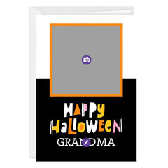 Personalized Happy Halloween Photo Card