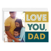Personalized Love You Photo Card
