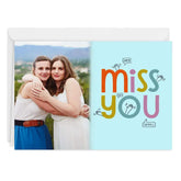 Personalized Miss You Photo Card