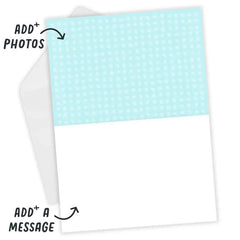 Personalized Miss You Photo Card