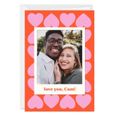 Multiple Hearts Custom Love Card