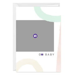 Personalized Circle Designs Photo Card