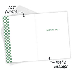 Personalized Photo Collage Color Blocks Photo Card