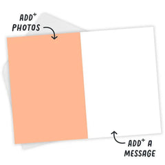 Personalized Love Is Your Super Power Photo Card