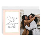 Personalized Be a Part of the Celebration Photo Card