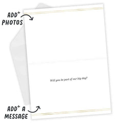Personalized Be a Part of the Celebration Photo Card