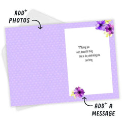 Every Beautiful Thing Custom Birthday Card