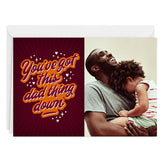 Personalized You’ve Got This Dad Thing Down Photo Card