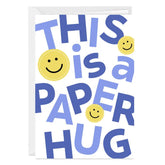 Personalized This Is a Paper Hug Card