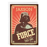 Personalized Star Warsâ„¢ Darth Vaderâ„¢ Card