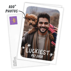 Personalized Luckiest Ever Photo Card