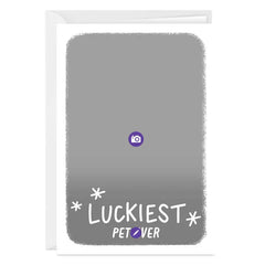 Personalized Luckiest Ever Photo Card