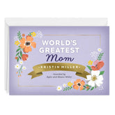Personalized World’s Greatest Award Card