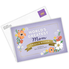 Personalized World’s Greatest Award Card