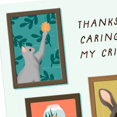 You're Much Appreciated Thank You Card for Pet Sitter