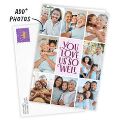You Love So Well Photo Collage Custom Mother's Day Card