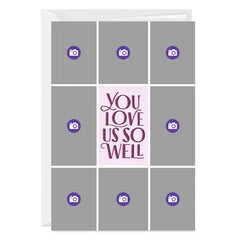 You Love So Well Photo Collage Custom Mother's Day Card
