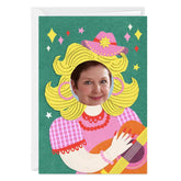 Country Star Howdy Custom Card