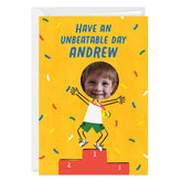 Have an Unbeatable Day Funny Custom Thinking of You Card