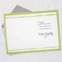 Memories Bring Comfort Sympathy Card for Loss of Brother