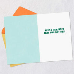 Stronger Than Pickle Jar Lids Funny Support Card