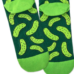 Relish the Moment Pickle Novelty Crew Socks