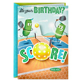 A Dill-ightful Day Pickleball Musical Birthday Card With Motion