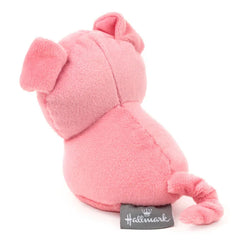 Zip-Along Pig Plush Toy