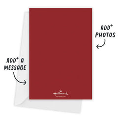 Pine Archway Flat Holiday Photo Card