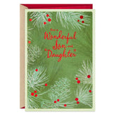 Family Is the Best Gift Christmas Card for Son and Daughter-in-Law