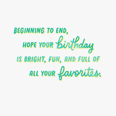 Have the Best Day Gift Card Greeting Birthday Card