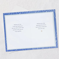 Wishing You A Day Full of Love Anniversary Card for Couple
