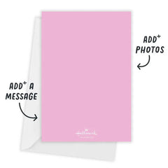 Pretty Pink Bows Flat Baby Shower Invitation
