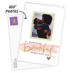 Starts With Love Custom Love Card