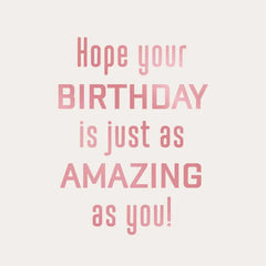 Pretty in Pink Camo Birthday Card for Her