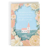 Today's the Day Religious Wedding Card