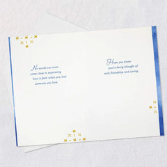 Friendship and Caring Sympathy Card