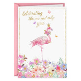 Celebrating the One and Only You Birthday Card