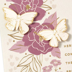 Here Come the Brides Wedding Card