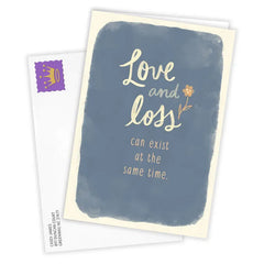 Gentle Love and Loss Custom Sympathy Card