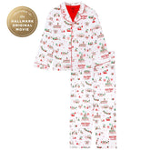 Hallmark + Disney Holiday Ever After Unisex Adult Pajama Set